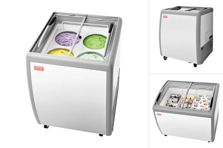 Detailed view of Best Commercial Ice Cream Display Cases