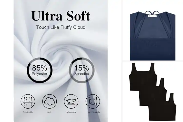 Detailed view of Best Compression Crop Tops