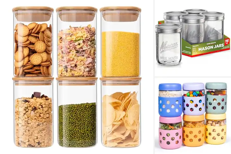 Detailed view of Best Dishwasher Safe Storage Jars