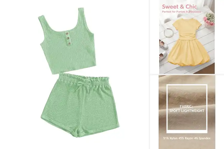 Detailed view of Best Kids Casual Outfit Sets