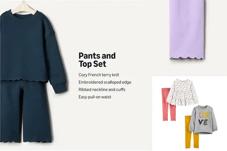 Detailed view of Best Kids Fall Outfit Sets