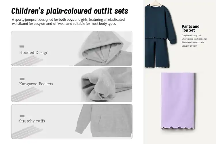 Detailed view of Best Kids Sweatshirt Sets