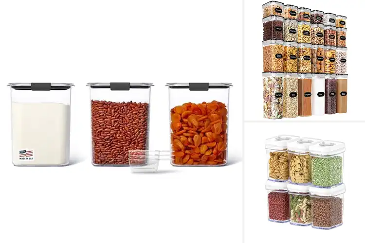 Detailed view of Best Liquid Tight Pantry Containers