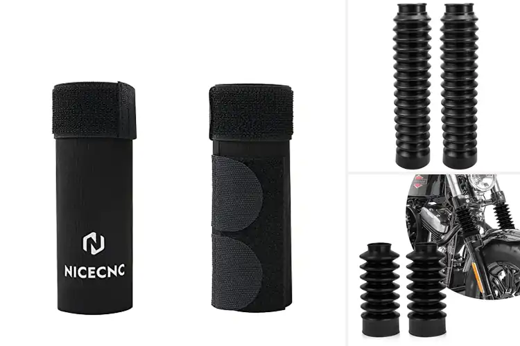 Detailed view of Best Motorcycle Fork Covers