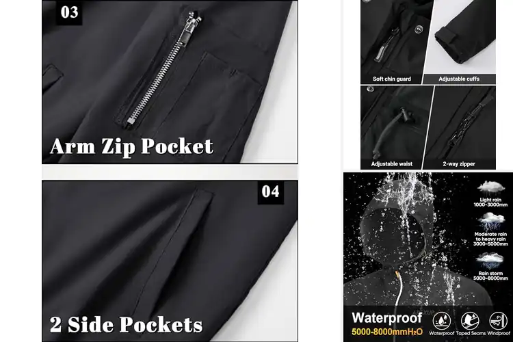 Detailed view of Best Outdoor Jackets