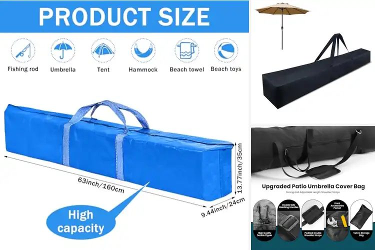 Detailed view of Best Outdoor Umbrella Carry Bags