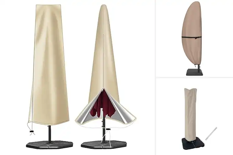 Detailed view of Best Patio Umbrella Covers for Lasting Outdoor Protection