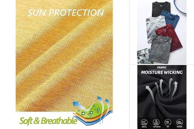 Detailed view of Best Quick Dry Tops